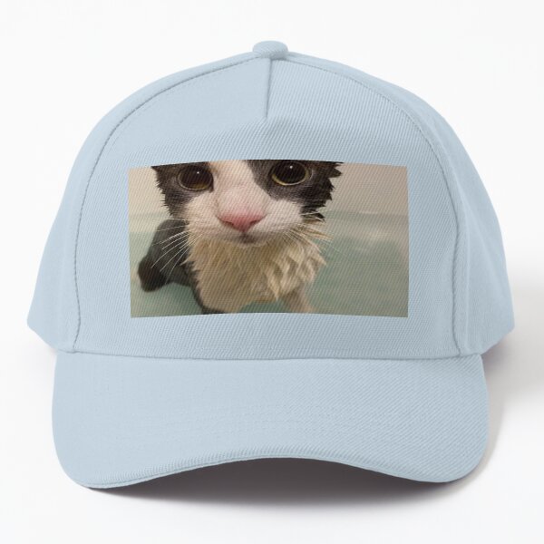 Soggy Cat Cap for Sale by Maxwellkat