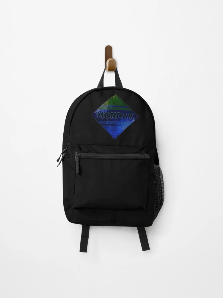 Thumbnail 1 of 3, Backpack, Stormy Inverted Monday designed and sold by Parallel-Shore.