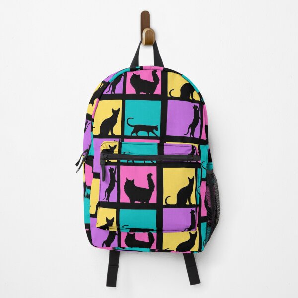 Item preview, Colorful Silhouette Cats designed and sold by PaigeNColwell.