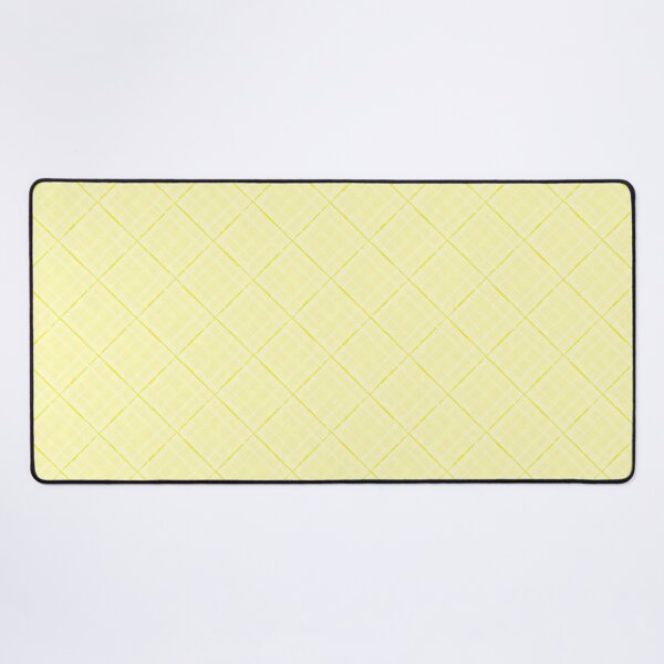 Item preview, Lemon yellow textured tartan plaid. designed and sold by marinaklykva.