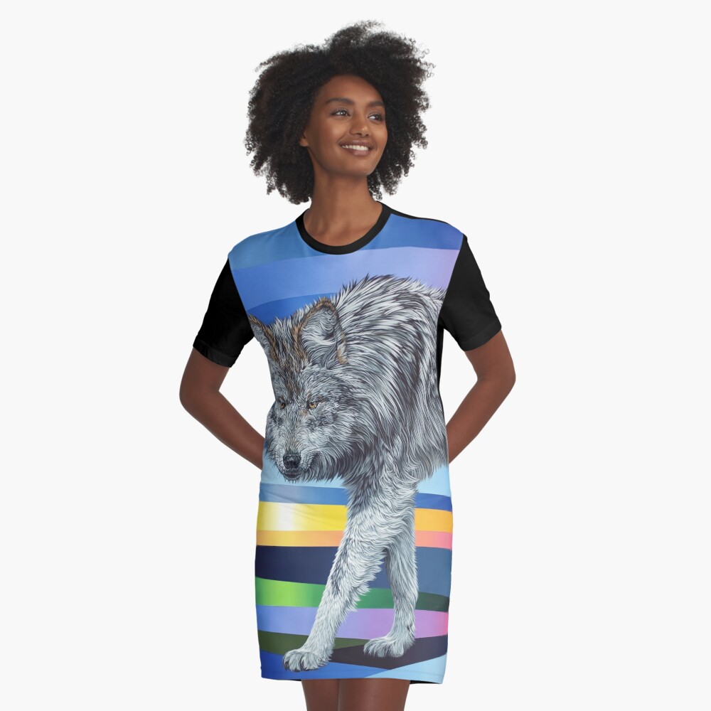 Item preview, Graphic T-Shirt Dress designed and sold by missjuliec.