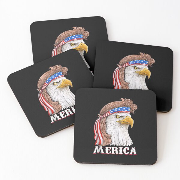 Item preview, Eagle Mullet 4th Of July USA American Flag Merica designed and sold by Evrard122344.