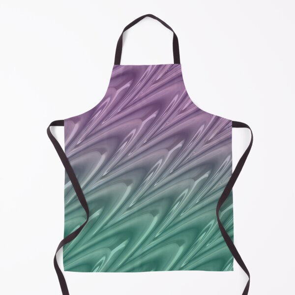 Item preview, Shiny Abstract Arched Pattern with a Subtle Green Purple Gradient Ombre Tie Dye Overlay designed and sold by AliCatOriginals.
