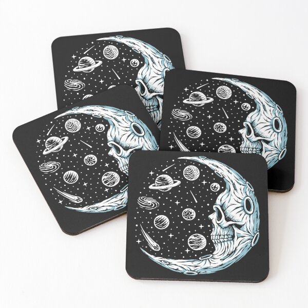 Item preview, Skull moon horror designed and sold by Dawaly.
