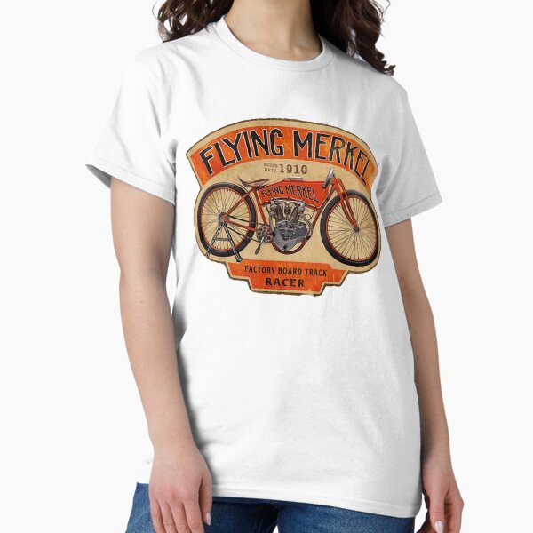 Item preview, Flying Merkel Vintage Logo designed and sold by GD-Designs.