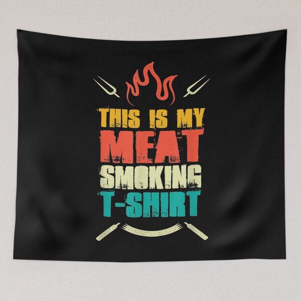 Item preview, Meat Smoker  - Funny BBQ Griller Quote Humor Dad  designed and sold by FideliaShop.