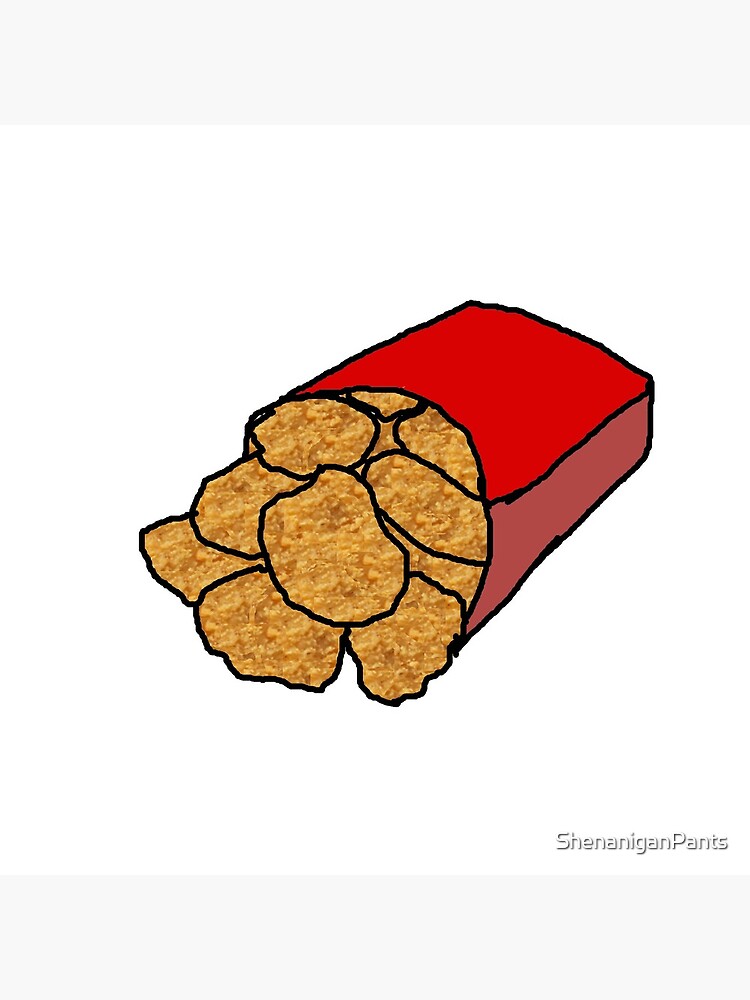 Realistic Chicken Nuggets by ShenaniganPants