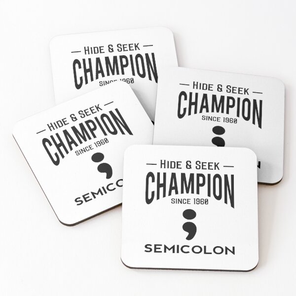 Item preview, Hide and Seek Champion Since 1960 Semicolon Funny Technology designed and sold by JuxNdx.