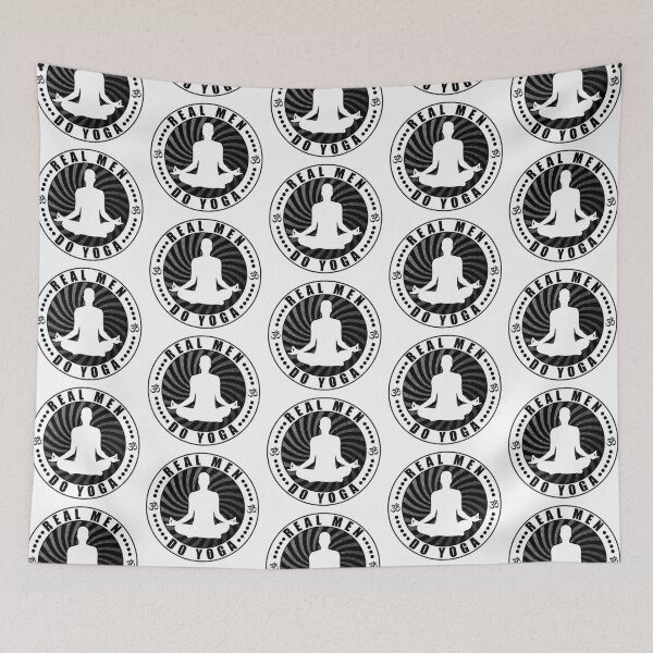 Item preview, Real Men Do Yoga T-Shirt Design. designed and sold by EthosWear.