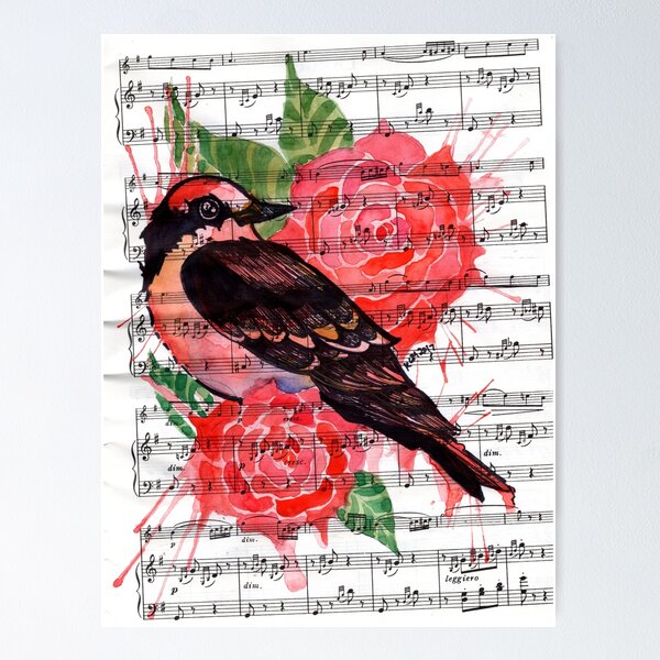 Item preview, Vermilion flycatcher designed and sold by missmann.