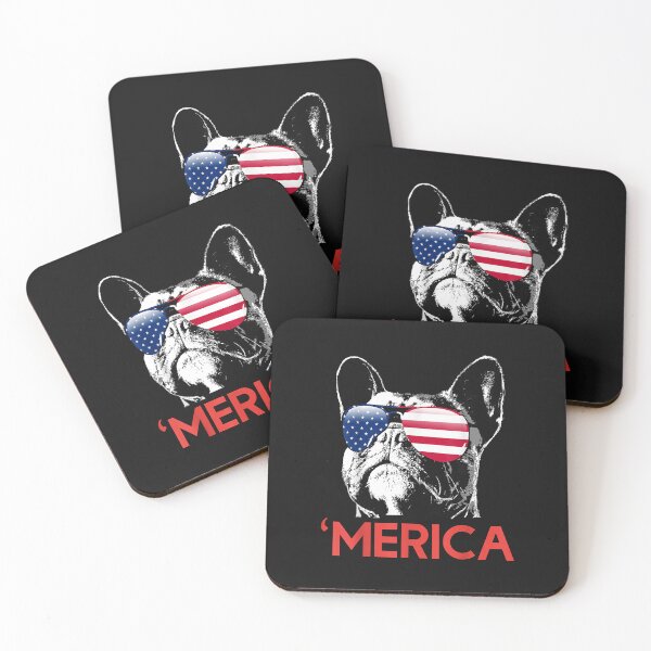 Item preview, Merica French Bulldog American Flag 4th of July Frenchie designed and sold by Evrard122344.