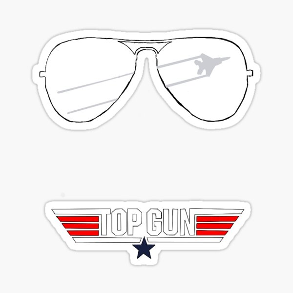 "Top Gun Sticker Pack" Sticker for Sale by fightthebattles Redbubble
