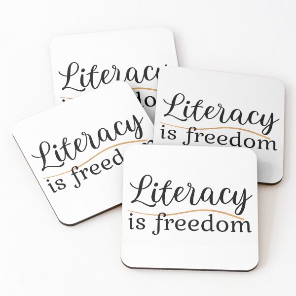 Item preview, Literacy Is Freedom designed and sold by SweetAndSpice.