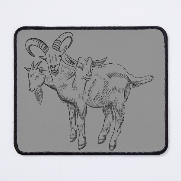 Item preview, 3 headed G.O.A.T.  designed and sold by mikdility.