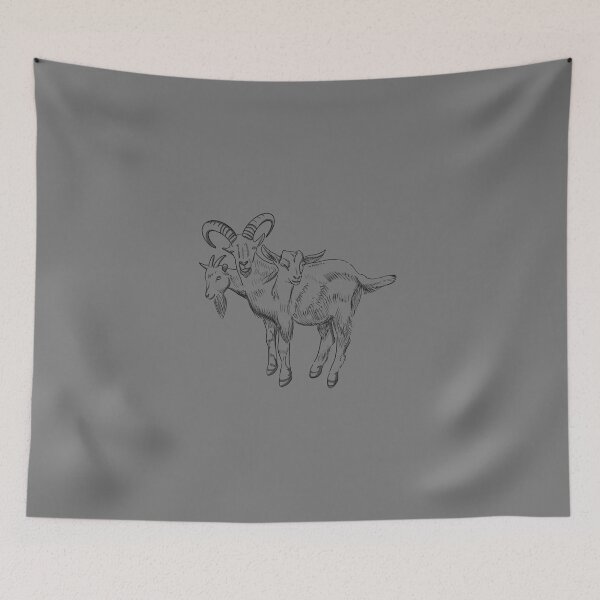 Item preview, 3 headed G.O.A.T.  designed and sold by mikdility.