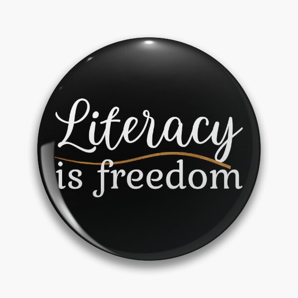 Item preview, Literacy Is Freedom designed and sold by SweetAndSpice.