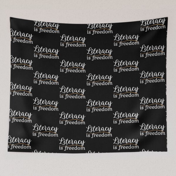 Item preview, Literacy Is Freedom designed and sold by SweetAndSpice.