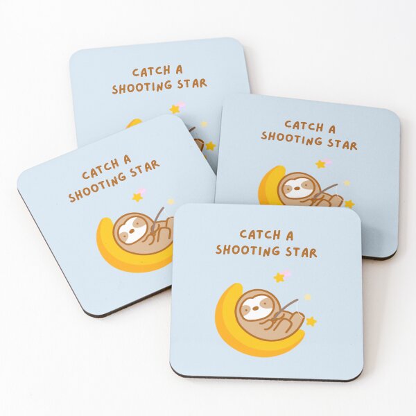 Item preview, Catch A Shooting Star Sloth  designed and sold by theslothinme.
