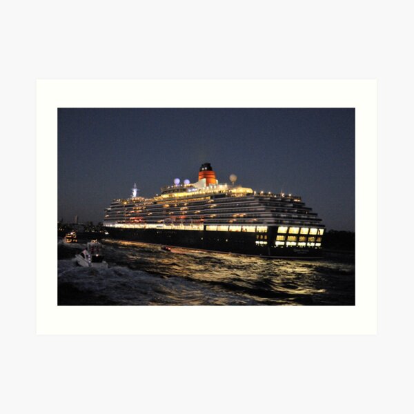 Lady of Light - Queen Victoria, Sydney Harbour, Sydney Australia Art Print