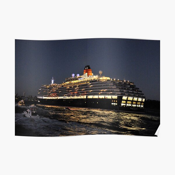 Lady of Light - Queen Victoria, Sydney Harbour, Sydney Australia Poster