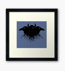 Odin Explosion Framed Print