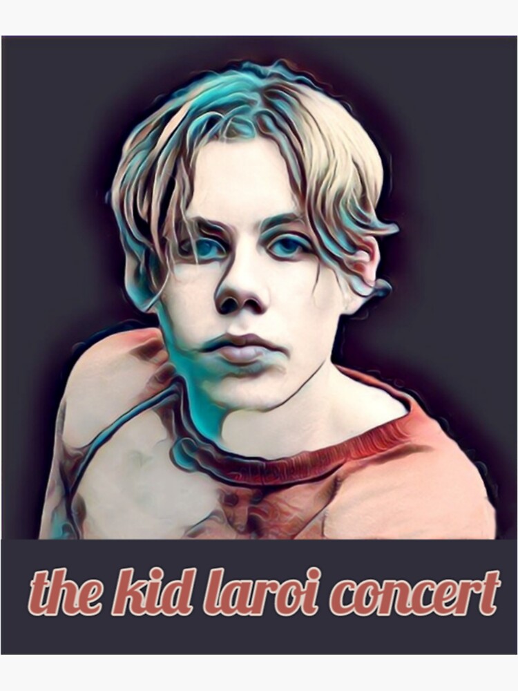"The Kid Laroi Concert " Sticker by theteemarket Redbubble