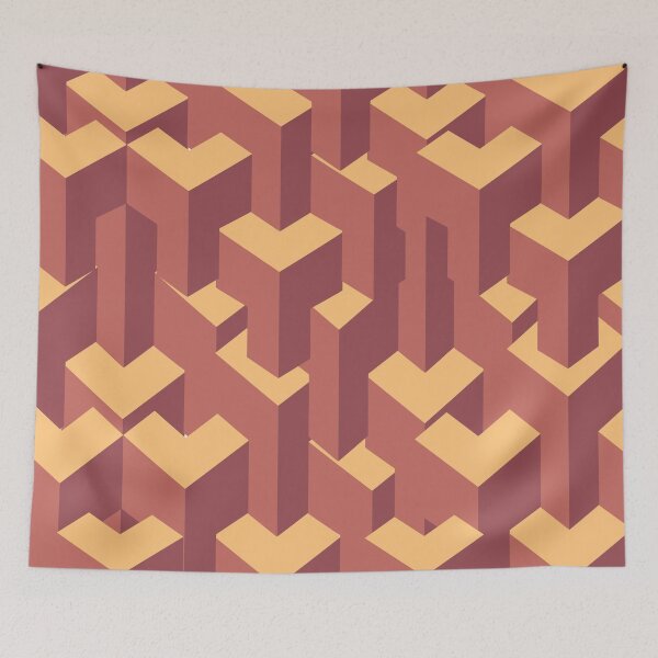 Item preview, Geometric illuzion pattern. designed and sold by AlisaRED.