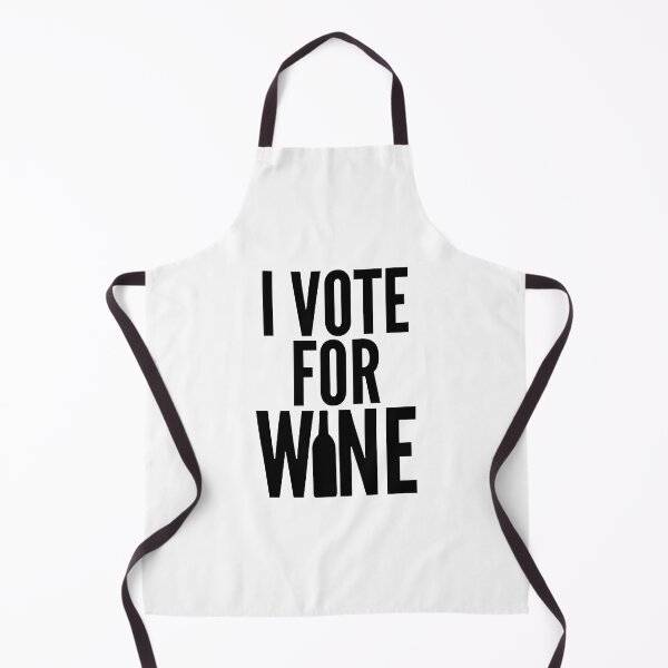 Item preview, I Vote For Wine. Funny Wine Lover Saying designed and sold by That Cheeky Tee.