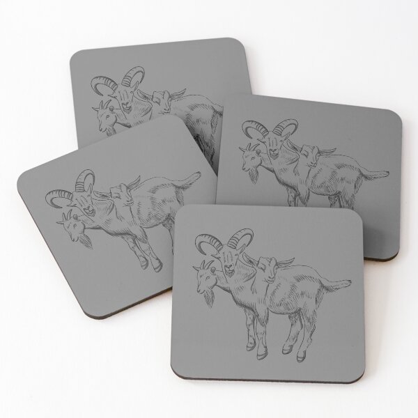 Item preview, 3 headed G.O.A.T.  designed and sold by mikdility.