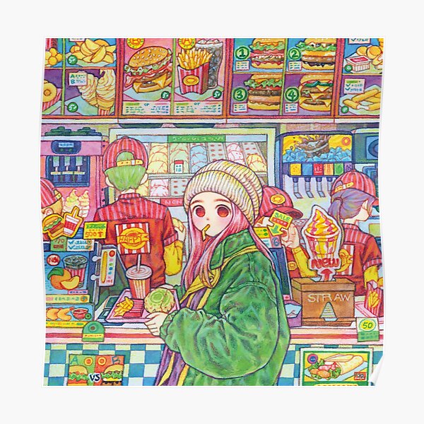Hamburger store Poster