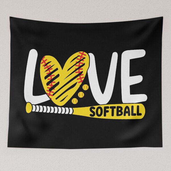 Item preview, Me encanta el softbol de lanzamiento rápido designed and sold by 99Fastpitch.