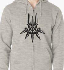 Yorha Logo Zipped Hoodie