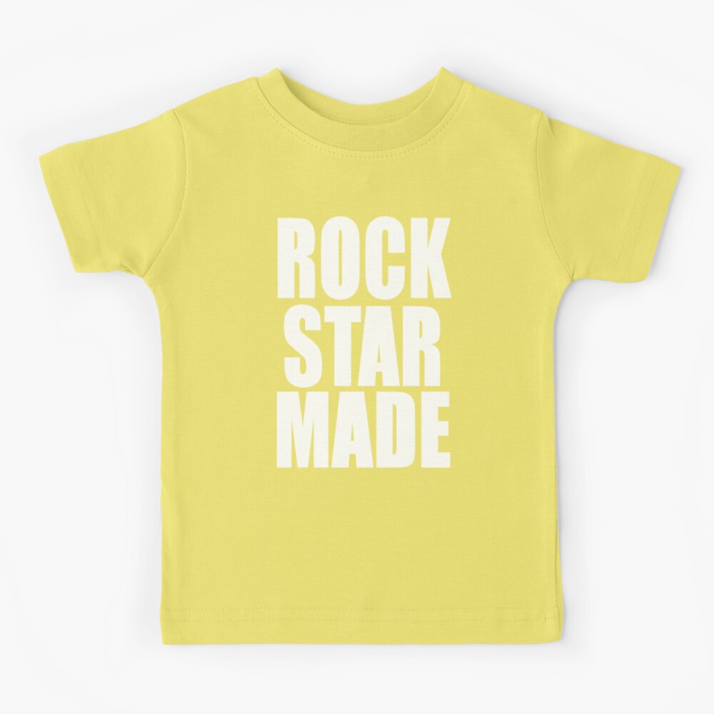 ROCKSTAR MADE  Kids T-Shirt for Sale by CascioleJared5