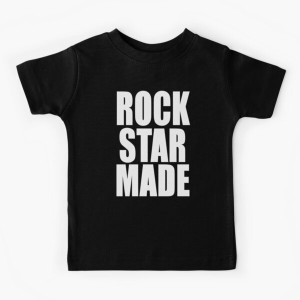 ROCKSTAR MADE  Kids T-Shirt for Sale by CascioleJared5