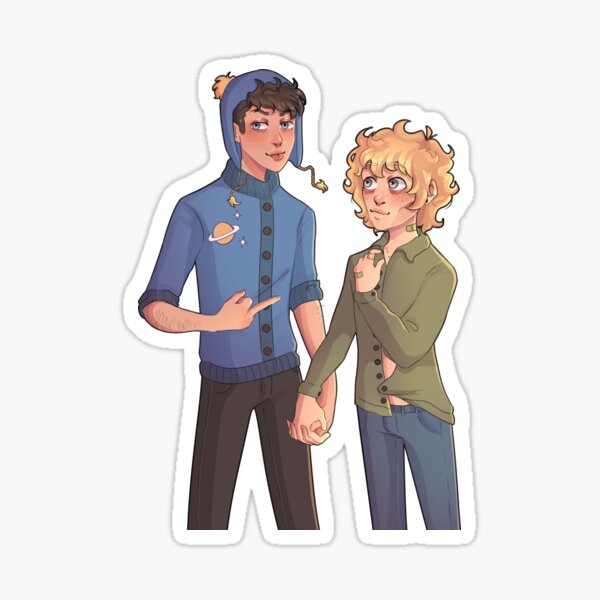 creek holding hands Sticker