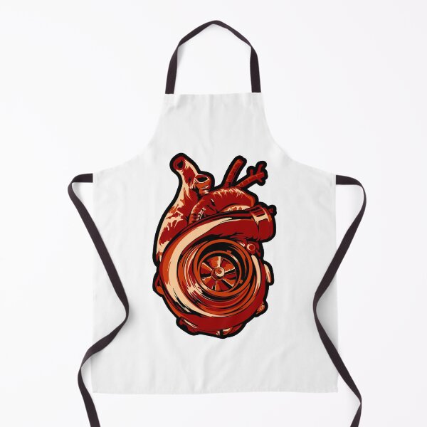 Item preview, Dark Red Turbocharger Heart Tuner Racing Car Parts Auto designed and sold by halleinstyle.