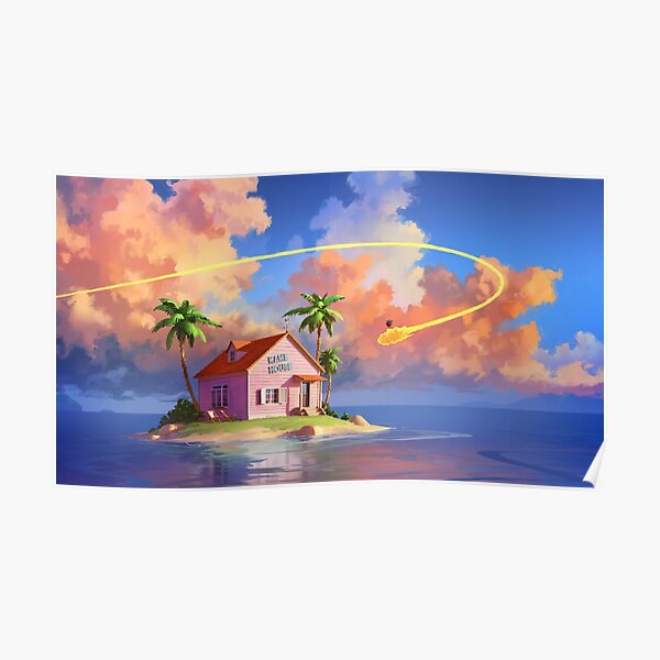 Dragon Ball Z Maison Kame Poster