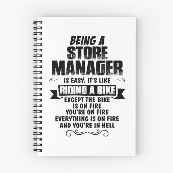 Item preview, Being A Store Manager Like The Bike Is On Fire designed and sold by aryagiri.