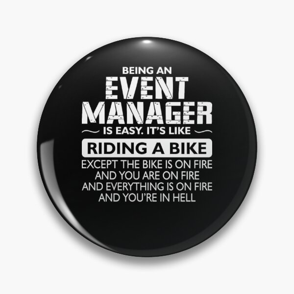 Item preview, Being An Event Manager Like The Bike Is On Fire  designed and sold by aryagiri.