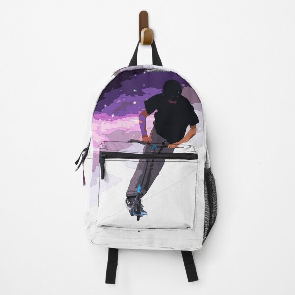 Item preview, Scooting Through Space - Stunt Scooter Rider designed and sold by NaturePrints.