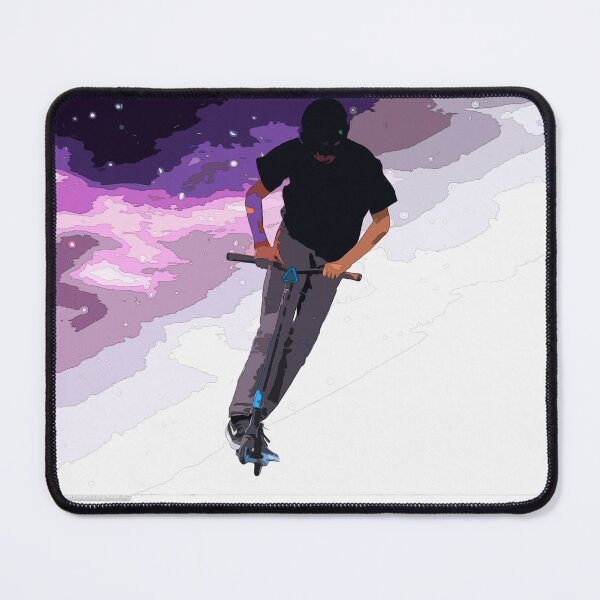 Item preview, Scooting Through Space - Stunt Scooter Rider designed and sold by NaturePrints.