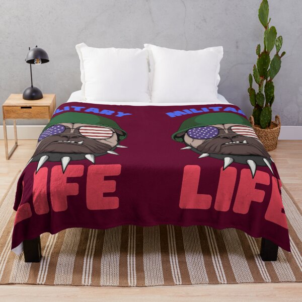 Item preview, Military Life: Pug Loves America, Dogs loves America, Puppy Loves America designed and sold by Keep Smiling.