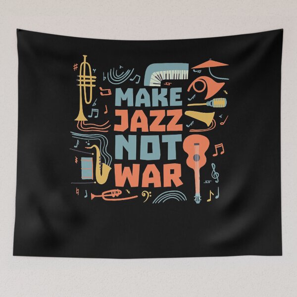 Item preview, Make Jazz not War  designed and sold by hazardsersenj.