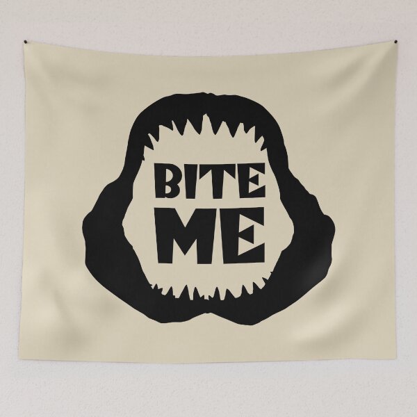Item preview, Bite Me - Shark designed and sold by TMBTM.