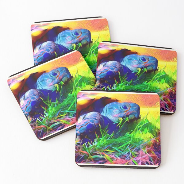 Item preview, Tortoise eating grass designed and sold by Sam-TDesigns.