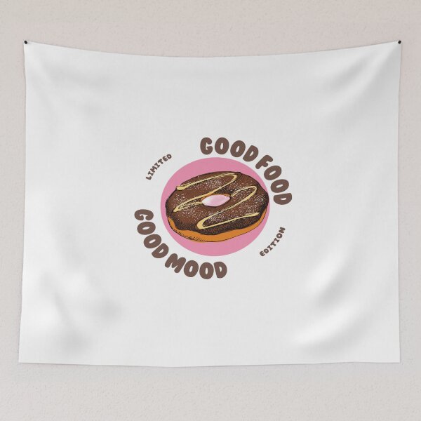 Item preview, I Run Because I Like Donuts Day, Good Food Good Mood designed and sold by Nero9o.