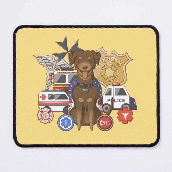 Item preview, Coco the 1st Responder Therapy K9 designed and sold by Kyna Arts.