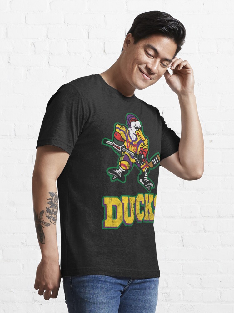 Mens Classic Mighty Ducks Shirt - The Mighty Ducks Tee Shirt