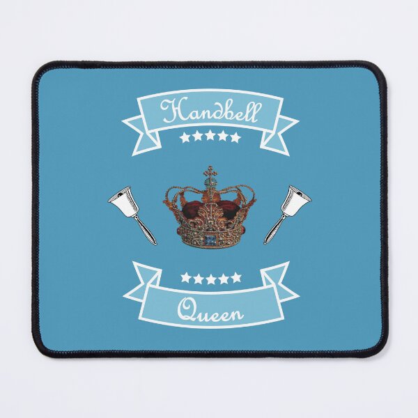 Item preview, Handbell Queen Blue Banner designed and sold by SubtleSplit.