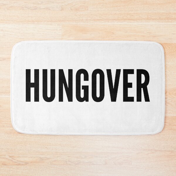 Item preview, Hungover. A Great Design for Those Who Overindulged. Funny Drinking Quote designed and sold by That Cheeky Tee.
